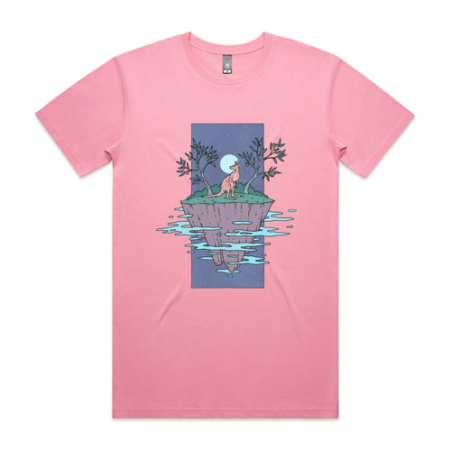 Space Kangaroo Tee by Lonely Kids Club. All clothing from our T-shirts to our shorts and hoodies are ethically made, and printed packed and shipped from Sydney.