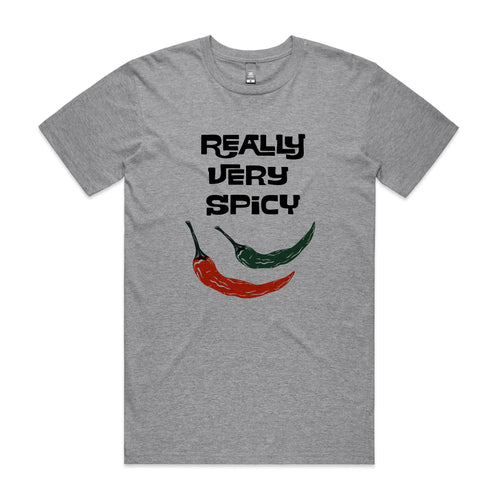 Really Very Spicy Tee by Lonely Kids Club. All clothing from our T-shirts to our shorts and hoodies are ethically made, and printed packed and shipped from Sydney.
