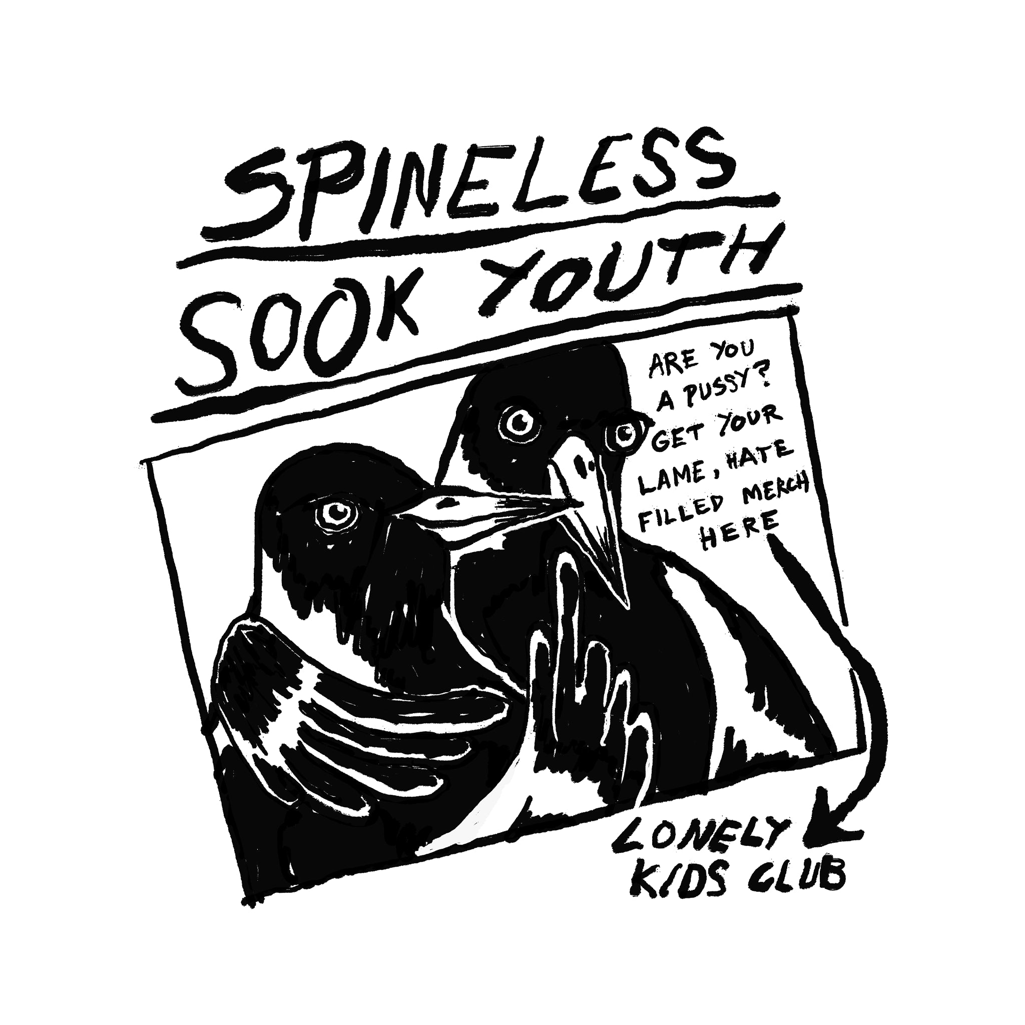 Spineless Sook Youth Tee