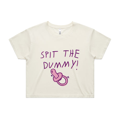 Spit The Dummy Tee by Lonely Kids Club. All clothing from our T-shirts to our shorts and hoodies are ethically made, and printed packed and shipped from Sydney.
