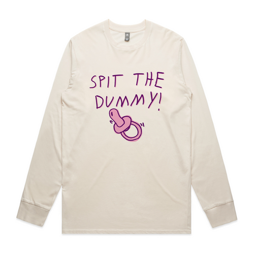 Spit The Dummy Tee by Lonely Kids Club. All clothing from our T-shirts to our shorts and hoodies are ethically made, and printed packed and shipped from Sydney.