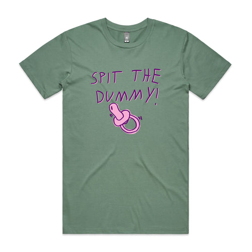Spit The Dummy Tee by Lonely Kids Club. All clothing from our T-shirts to our shorts and hoodies are ethically made, and printed packed and shipped from Sydney.