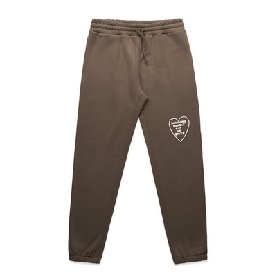 Spite Track Pants by Lonely Kids Club. All clothing from our T-shirts to our shorts and hoodies are ethically made, and printed packed and shipped from Sydney.