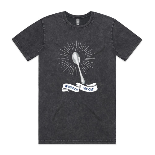Wooden Spoon Tee by Lonely Kids Club. All clothing from our T-shirts to our shorts and hoodies are ethically made, and printed packed and shipped from Sydney.