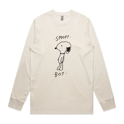 Spoopy Boy Tee by Lonely Kids Club. All clothing from our T-shirts to our shorts and hoodies are ethically made, and printed packed and shipped from Sydney.