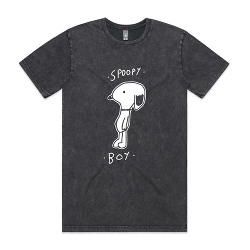 Spoopy Boy Tee by Lonely Kids Club. All clothing from our T-shirts to our shorts and hoodies are ethically made, and printed packed and shipped from Sydney.