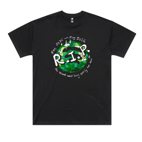 Spotify Disco Ball Tee by Lonely Kids Club. All clothing from our T-shirts to our shorts and hoodies are ethically made, and printed packed and shipped from Sydney.