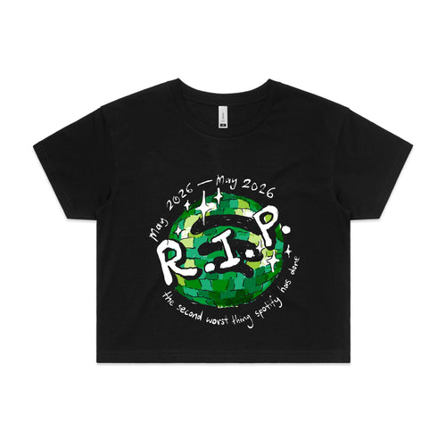 Spotify Disco Ball Tee by Lonely Kids Club. All clothing from our T-shirts to our shorts and hoodies are ethically made, and printed packed and shipped from Sydney.