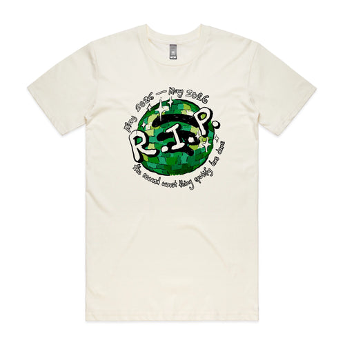 Spotify Disco Ball Tee by Lonely Kids Club. All clothing from our T-shirts to our shorts and hoodies are ethically made, and printed packed and shipped from Sydney.