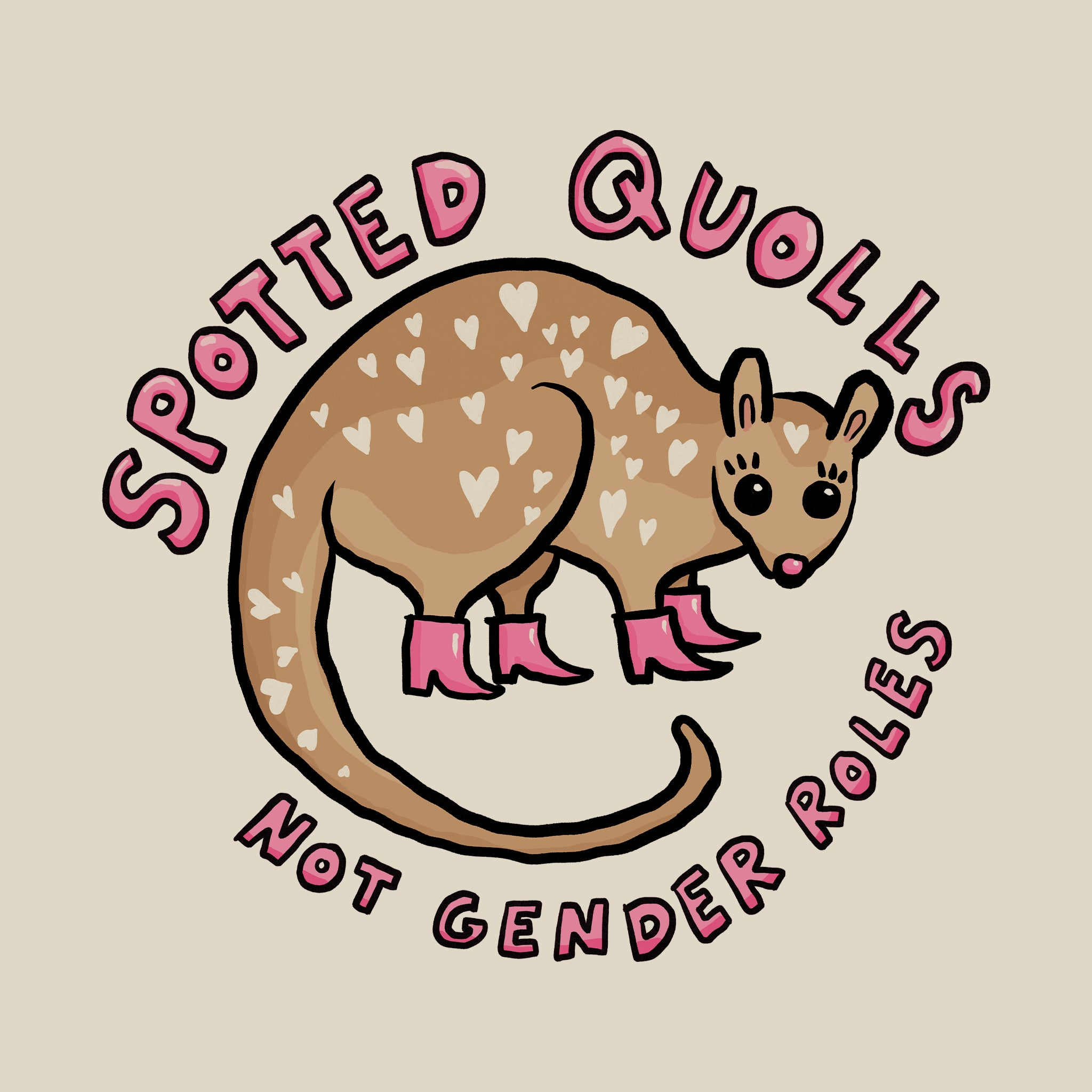 Spotted Quolls Hoodie