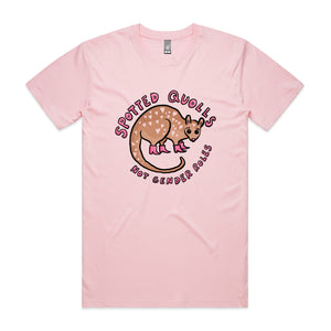 Spotted Quolls Tee by Lonely Kids Club. All clothing from our T-shirts to our shorts and hoodies are ethically made, and printed packed and shipped from Sydney.