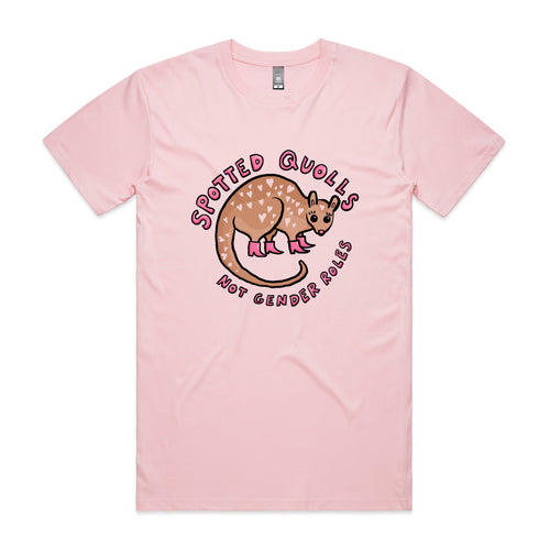 Spotted Quolls Tee by Lonely Kids Club. All clothing from our T-shirts to our shorts and hoodies are ethically made, and printed packed and shipped from Sydney.