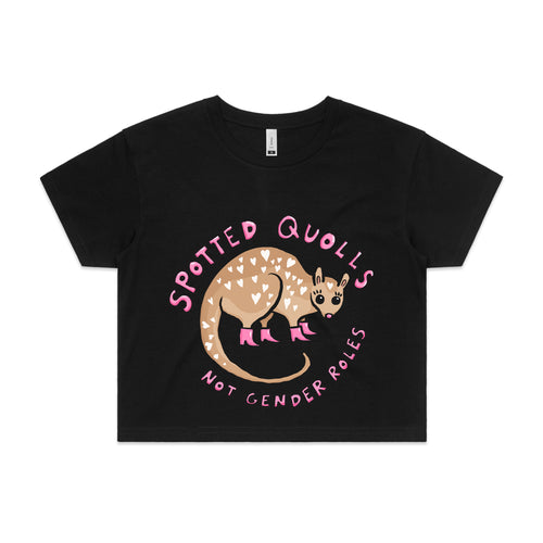 Spotted Quolls Tee by Lonely Kids Club. All clothing from our T-shirts to our shorts and hoodies are ethically made, and printed packed and shipped from Sydney.