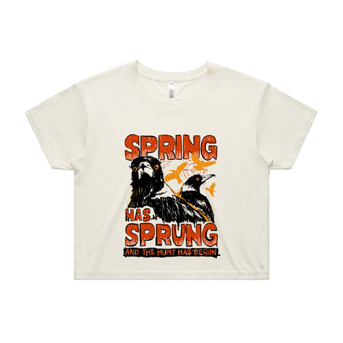 Spring Has Sprung Tee by Lonely Kids Club. All clothing from our T-shirts to our shorts and hoodies are ethically made, and printed packed and shipped from Sydney.