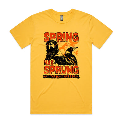 Spring Has Sprung Tee by Lonely Kids Club. All clothing from our T-shirts to our shorts and hoodies are ethically made, and printed packed and shipped from Sydney.