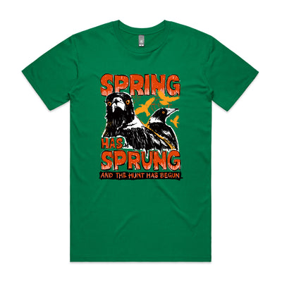 Spring Has Sprung Tee by Lonely Kids Club. All clothing from our T-shirts to our shorts and hoodies are ethically made, and printed packed and shipped from Sydney.