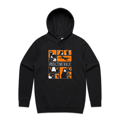 Springtime Magic Hoodie by Lonely Kids Club. All clothing from our T-shirts to our shorts and hoodies are ethically made, and printed packed and shipped from Sydney.
