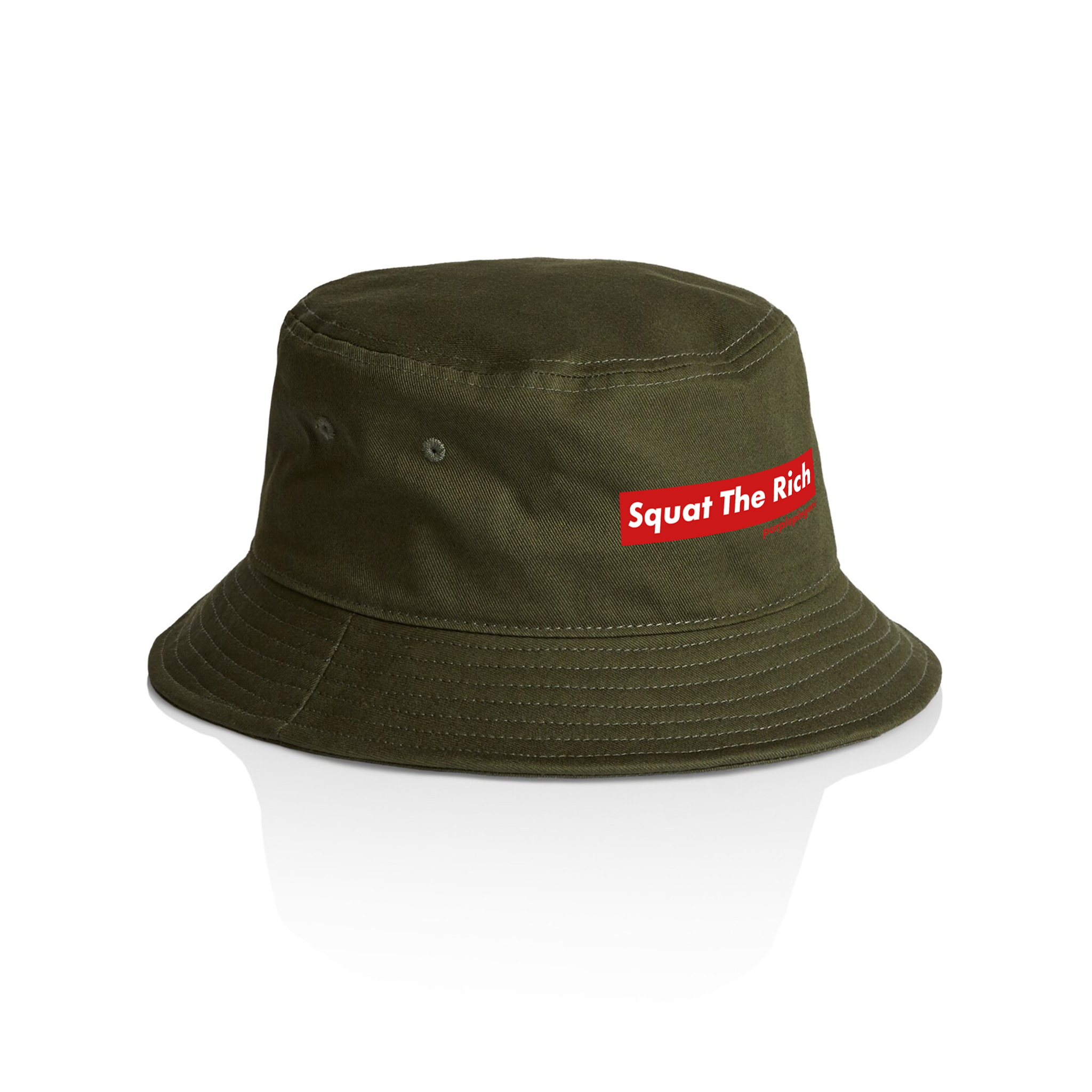 Squat The Rich Bucket Hat