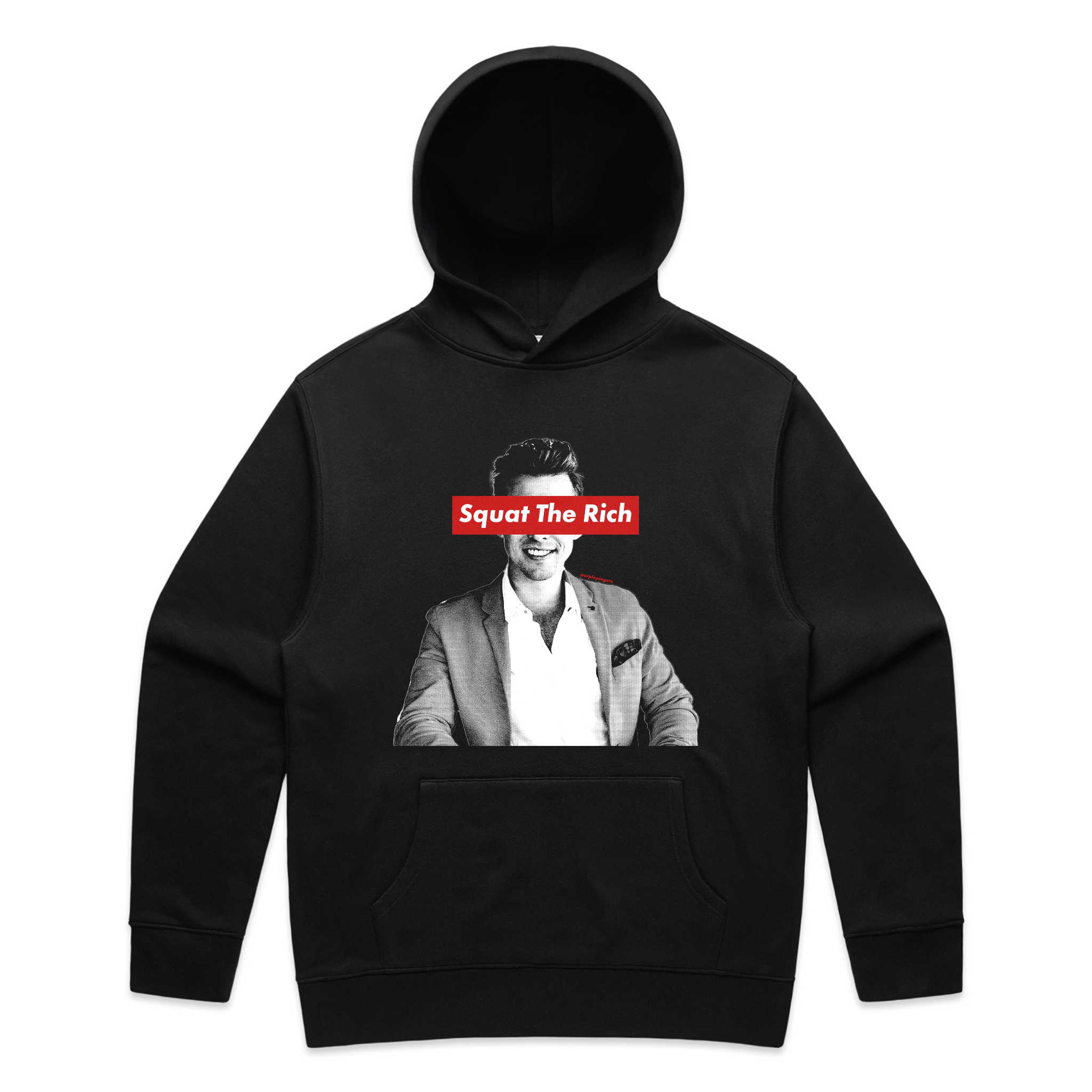 Squat The Rich Hoodie