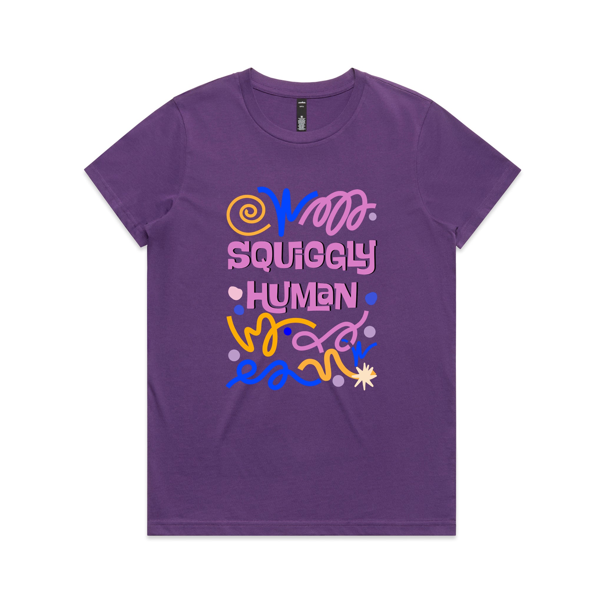 Squiggly Human Tee