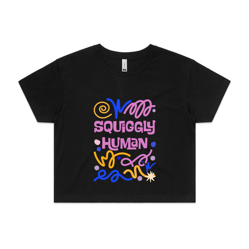 Squiggly Human Tee by Lonely Kids Club. All clothing from our T-shirts to our shorts and hoodies are ethically made, and printed packed and shipped from Sydney.
