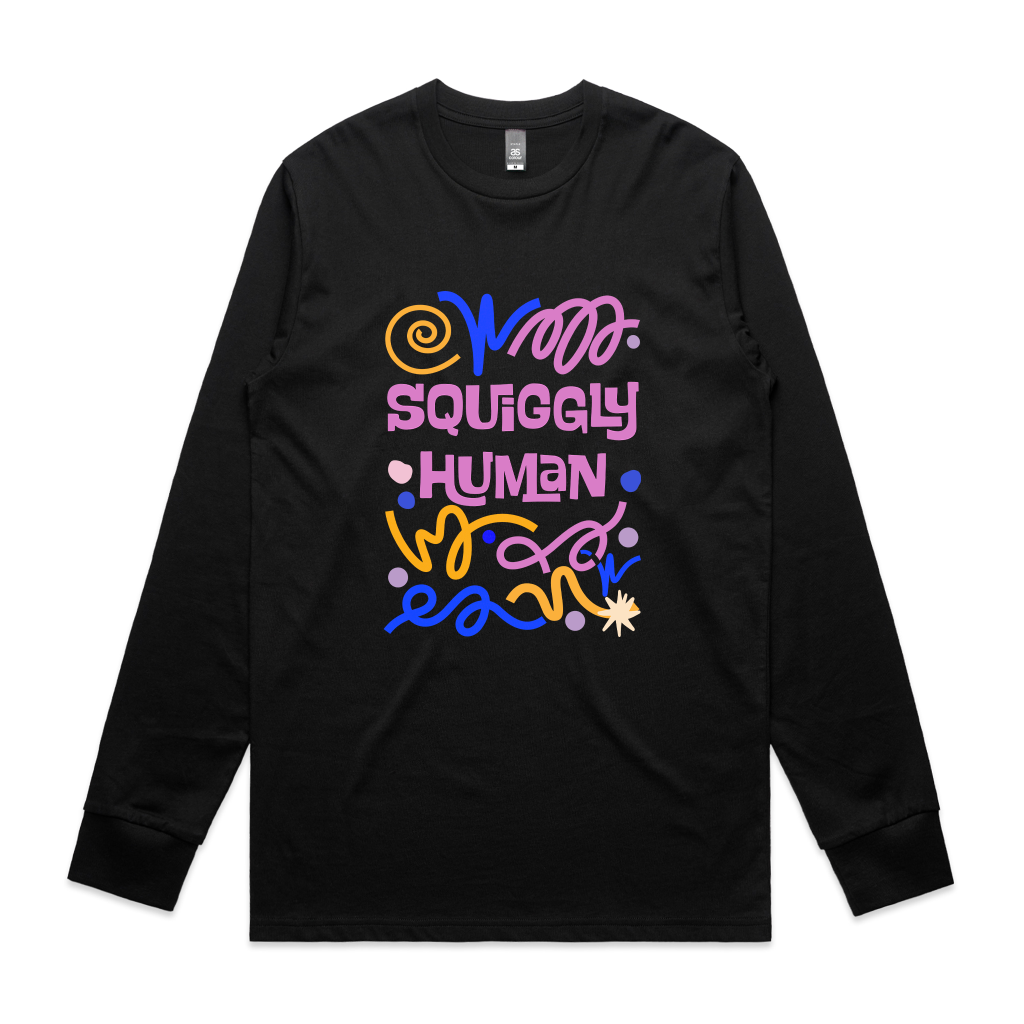 Squiggly Human Tee