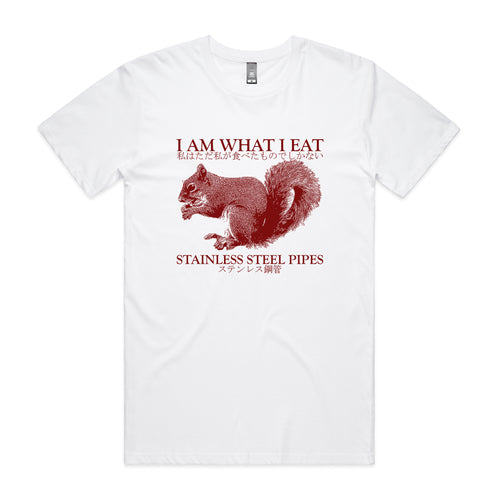 Stainless Steel Pipes Tee by Lonely Kids Club. All clothing from our T-shirts to our shorts and hoodies are ethically made, and printed packed and shipped from Sydney.