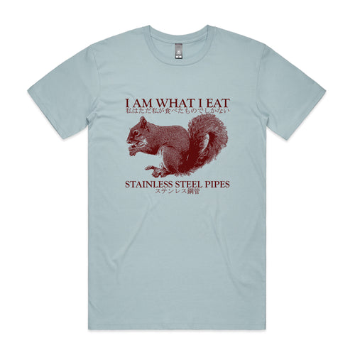 Stainless Steel Pipes Tee by Lonely Kids Club. All clothing from our T-shirts to our shorts and hoodies are ethically made, and printed packed and shipped from Sydney.