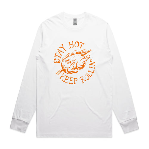 Stay Hot Tee by Lonely Kids Club. All clothing from our T-shirts to our shorts and hoodies are ethically made, and printed packed and shipped from Sydney.