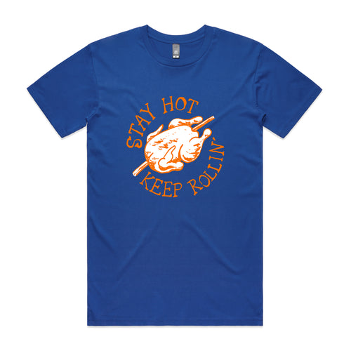 Stay Hot Tee by Lonely Kids Club. All clothing from our T-shirts to our shorts and hoodies are ethically made, and printed packed and shipped from Sydney.