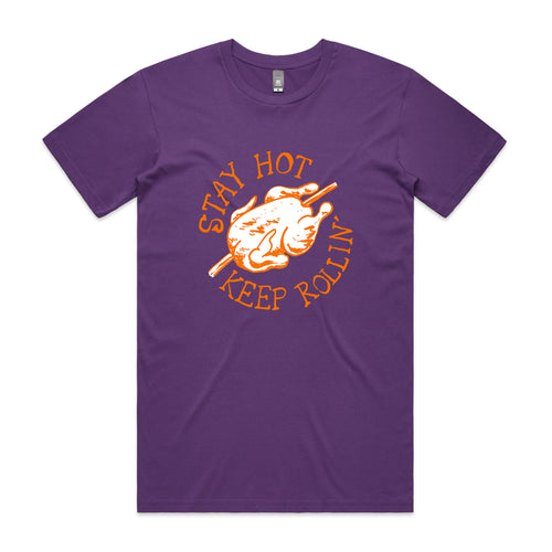 Stay Hot Tee by Lonely Kids Club. All clothing from our T-shirts to our shorts and hoodies are ethically made, and printed packed and shipped from Sydney.