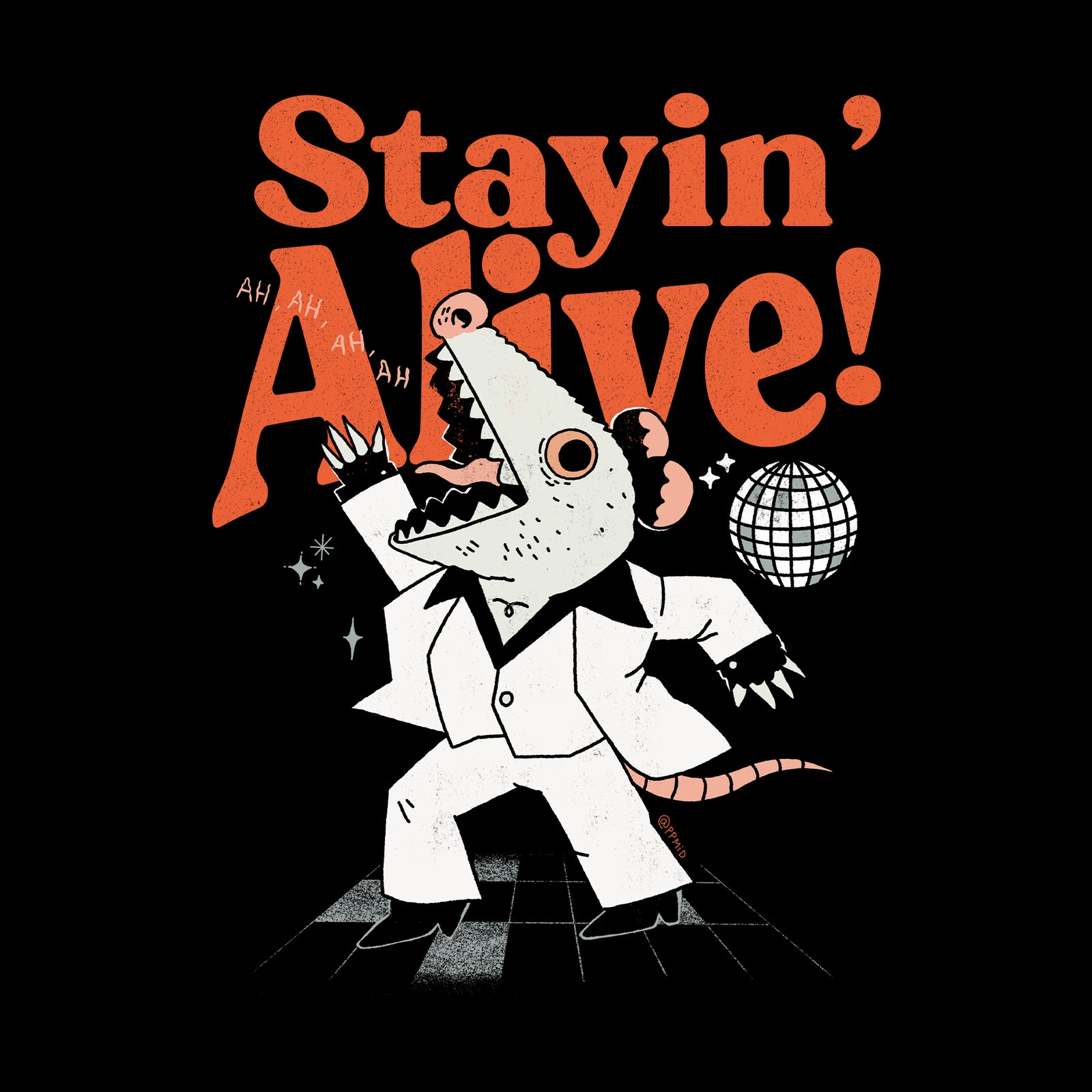 Stayin' Alive Tee