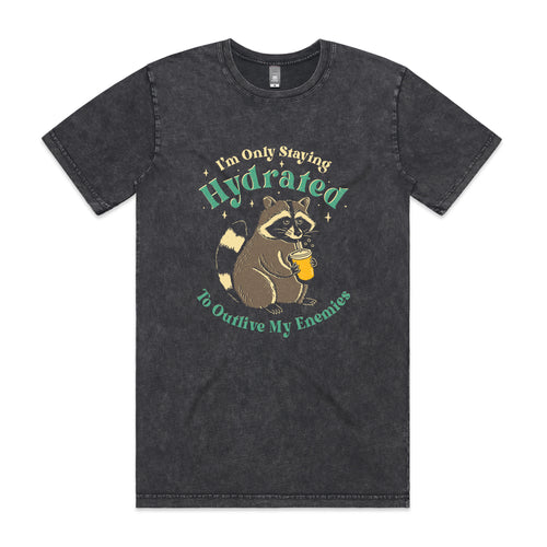 Staying Hydrated Tee by Lonely Kids Club. All clothing from our T-shirts to our shorts and hoodies are ethically made, and printed packed and shipped from Sydney.