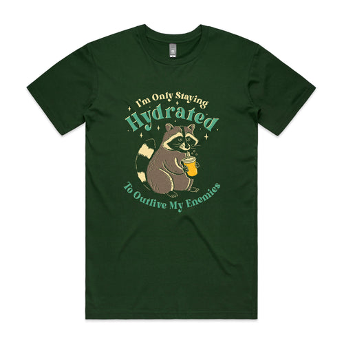Staying Hydrated Tee by Lonely Kids Club. All clothing from our T-shirts to our shorts and hoodies are ethically made, and printed packed and shipped from Sydney.