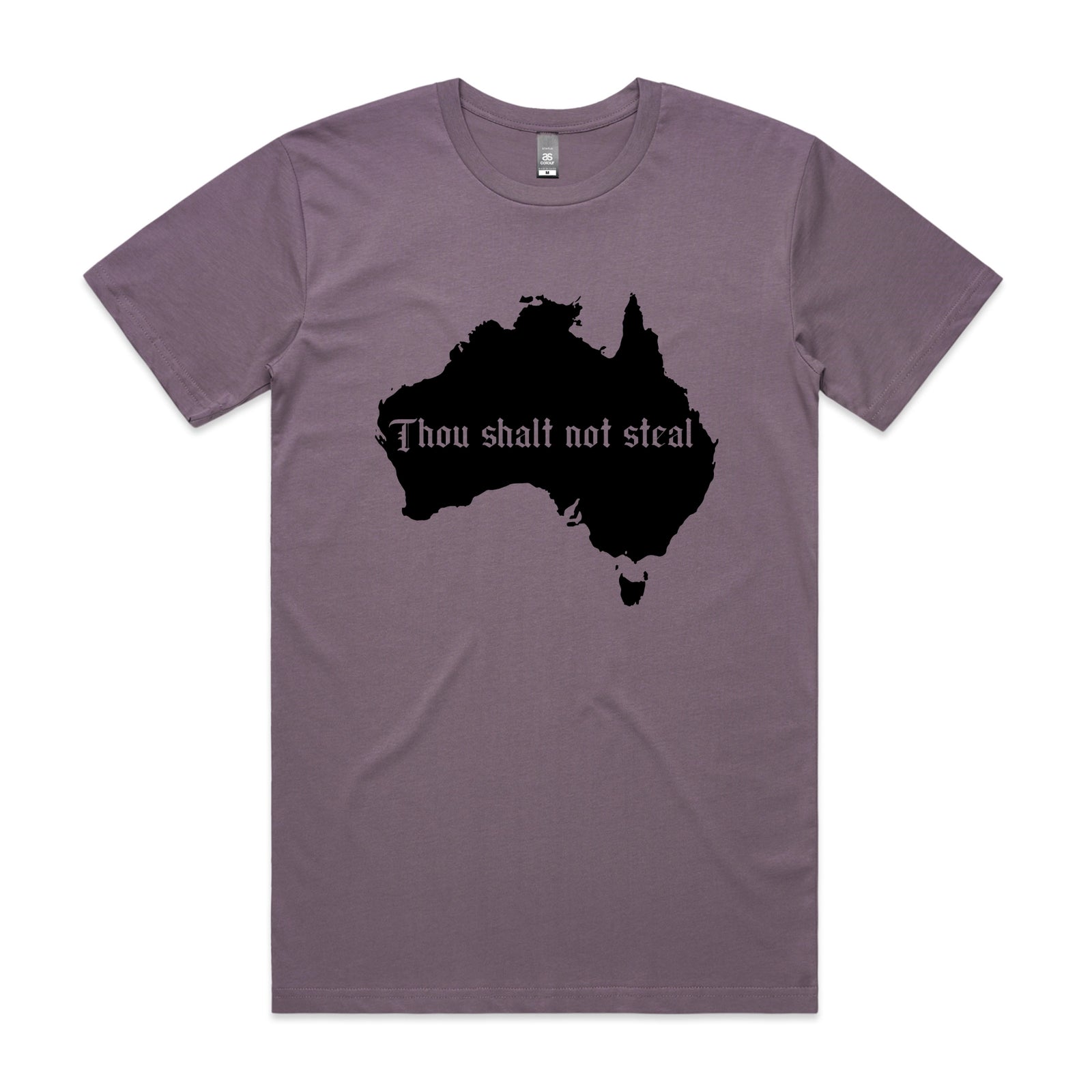 Thou Shalt Not Steal Tee by Lonely Kids Club. All clothing from our T-shirts to our shorts and hoodies are ethically made, and printed packed and shipped from Sydney.