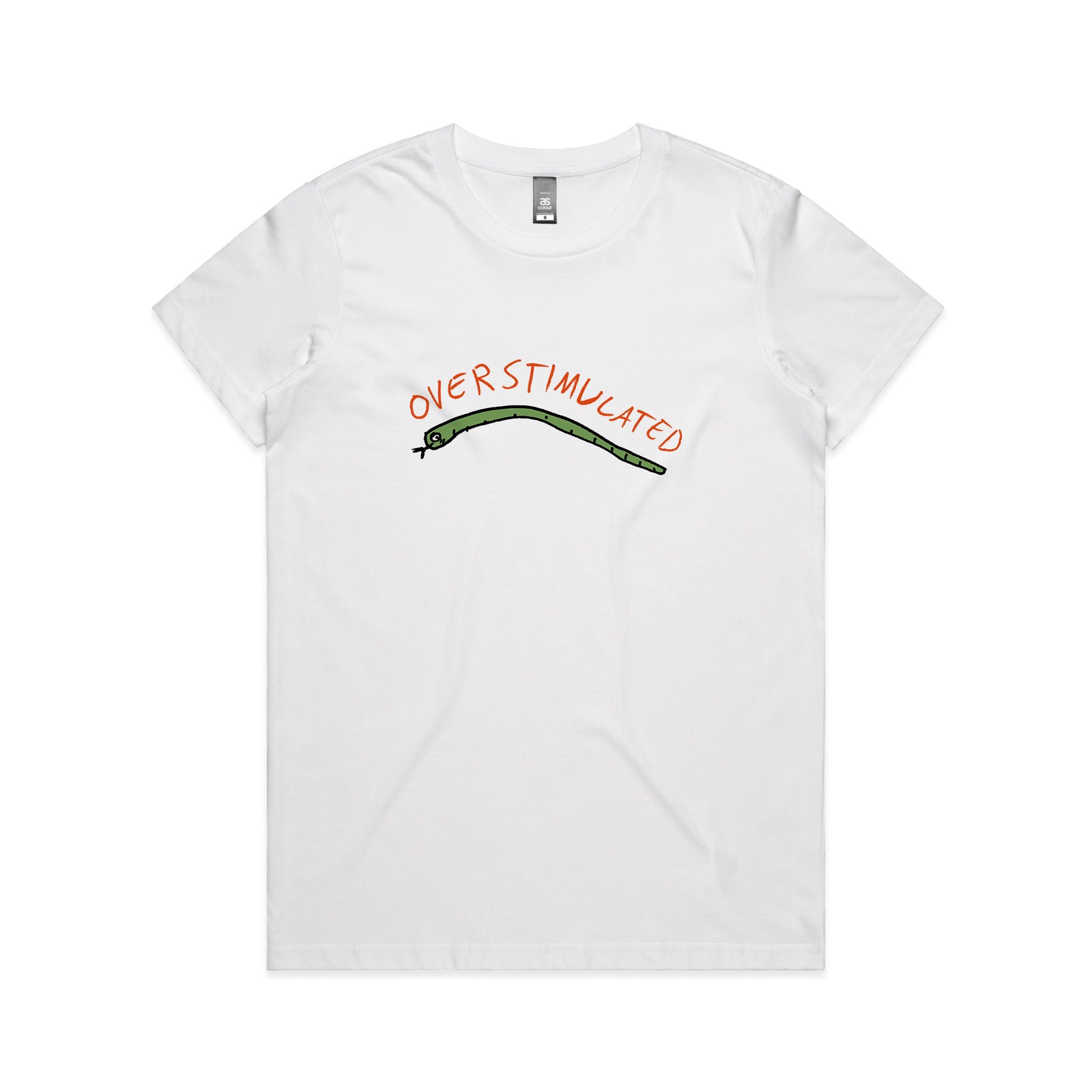 Overstimulated Snake Tee