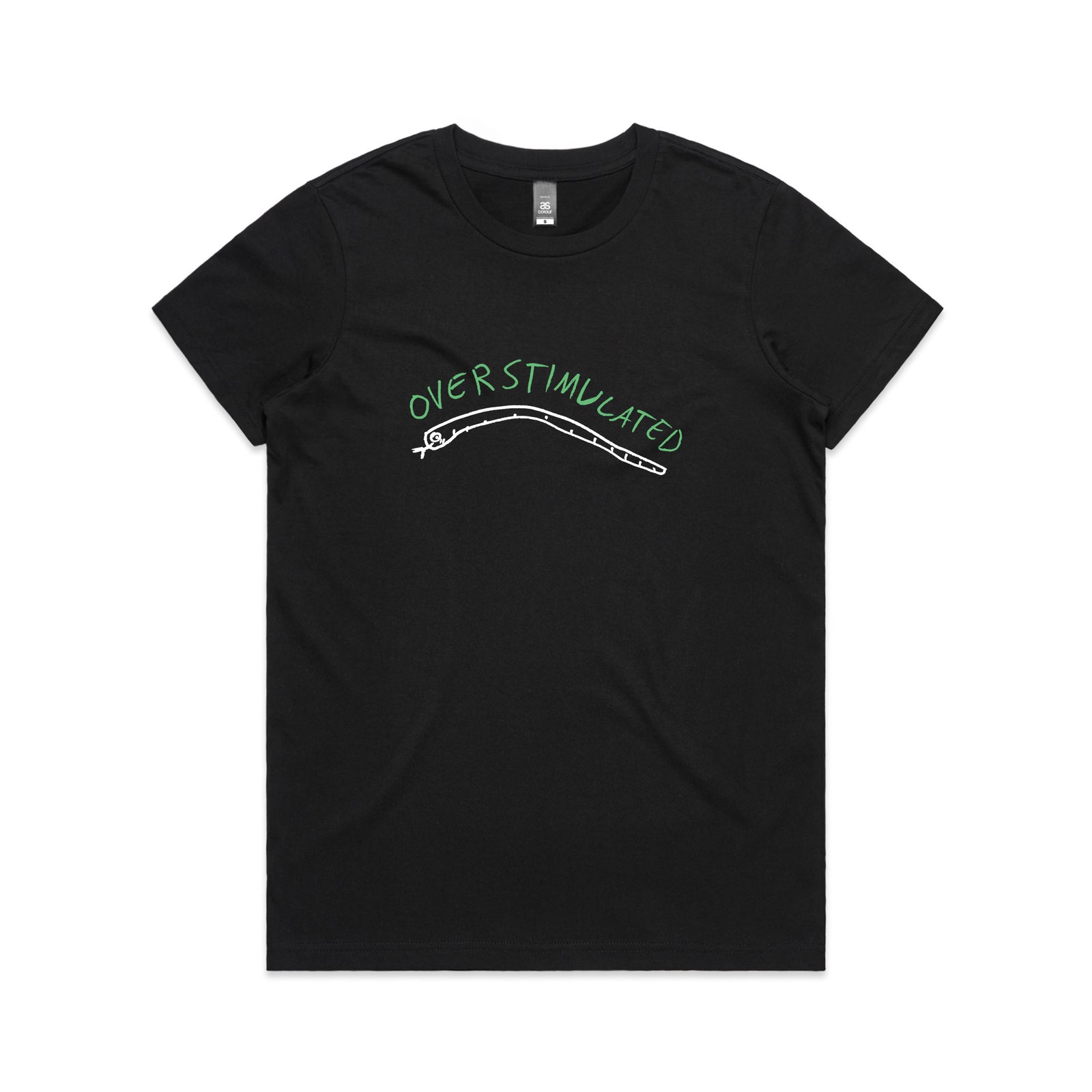 Overstimulated Snake Tee