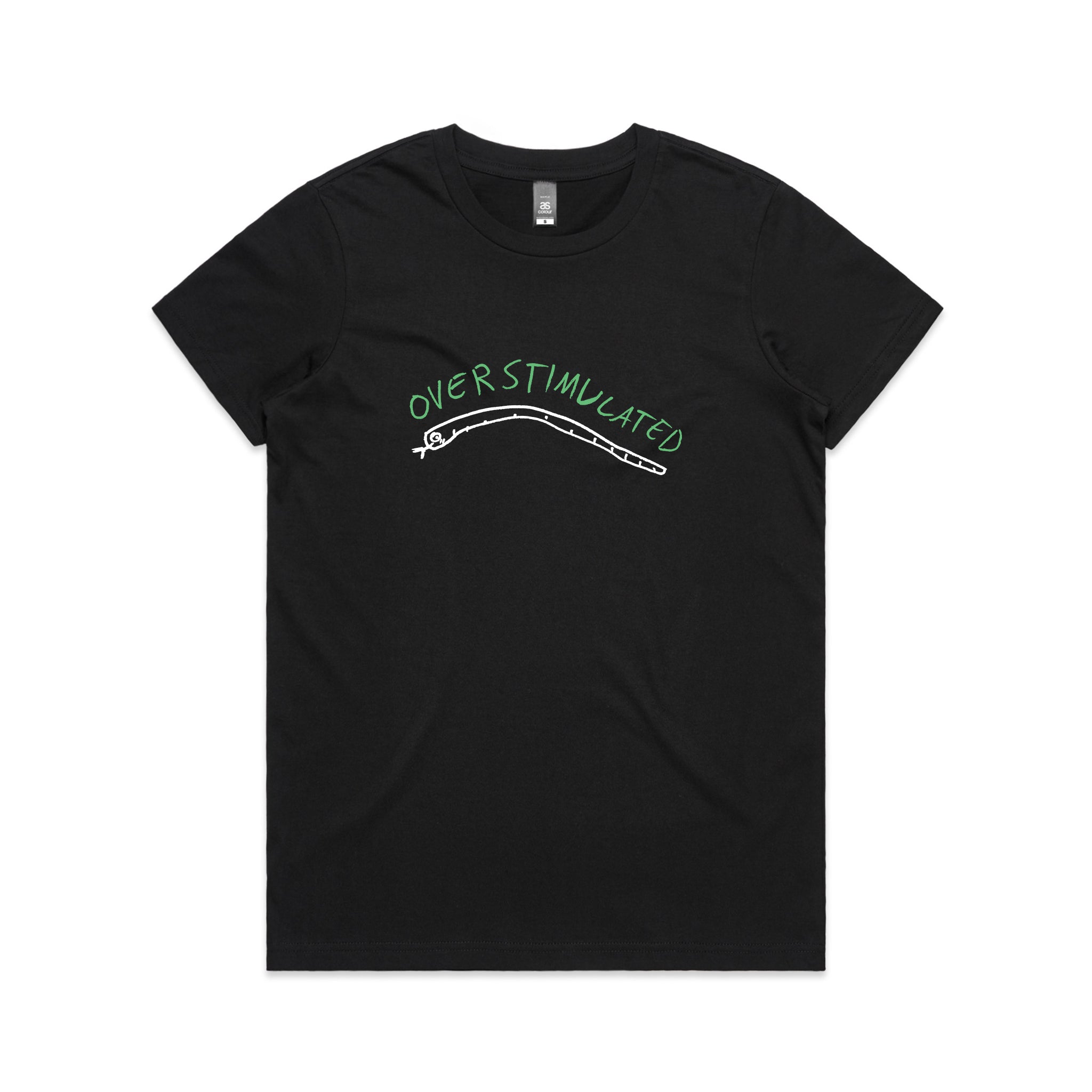 Overstimulated Snake Tee