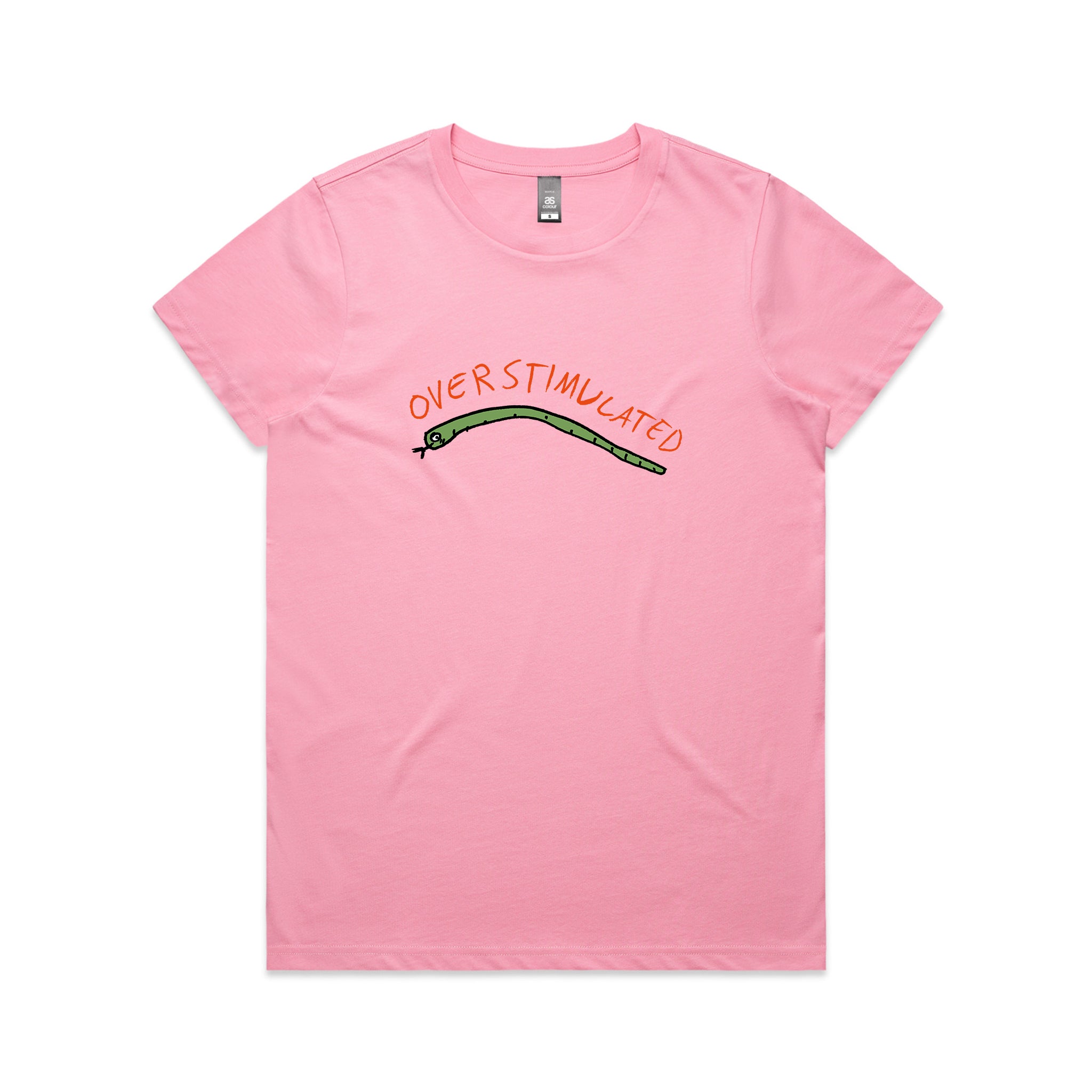 Overstimulated Snake Tee