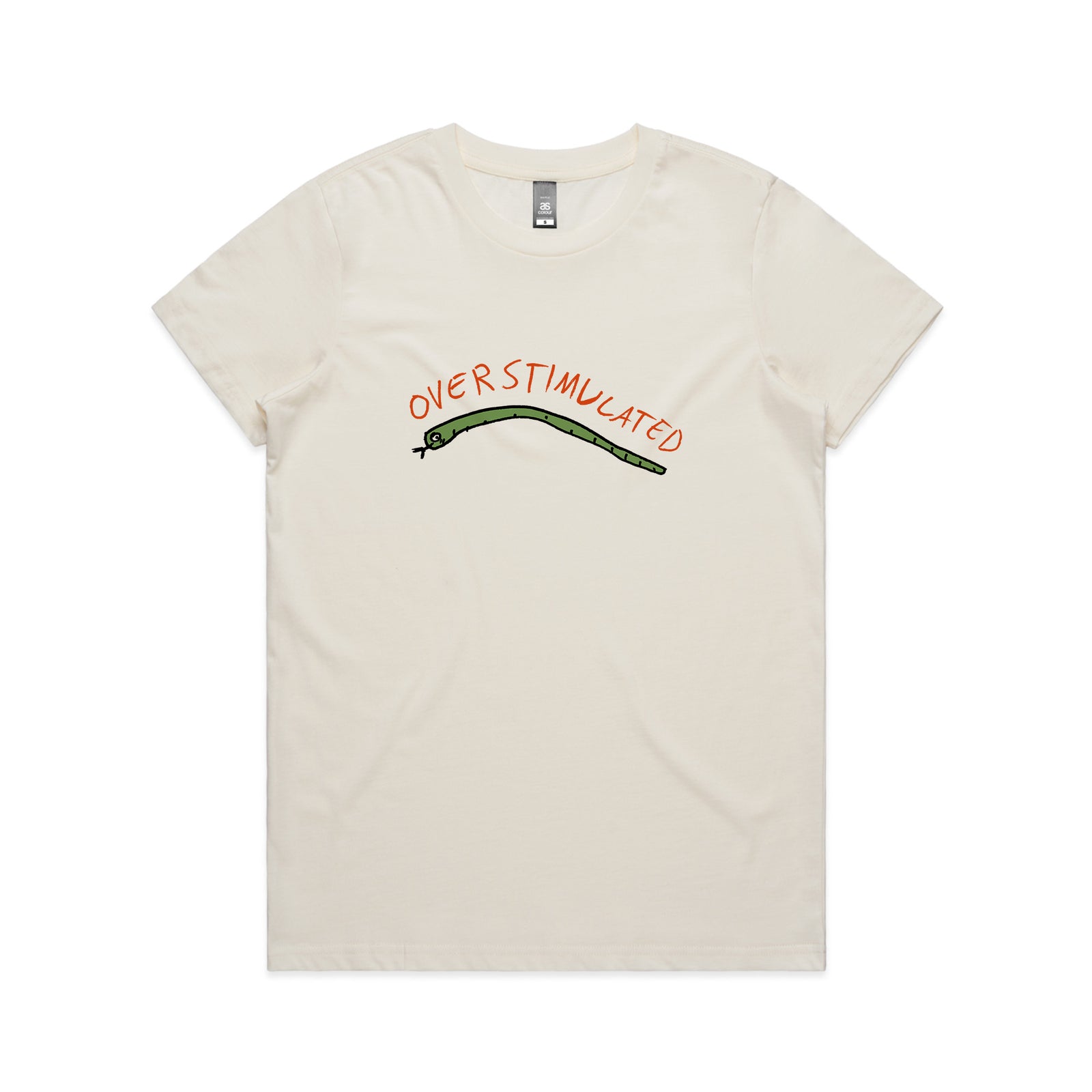 Overstimulated Snake Tee