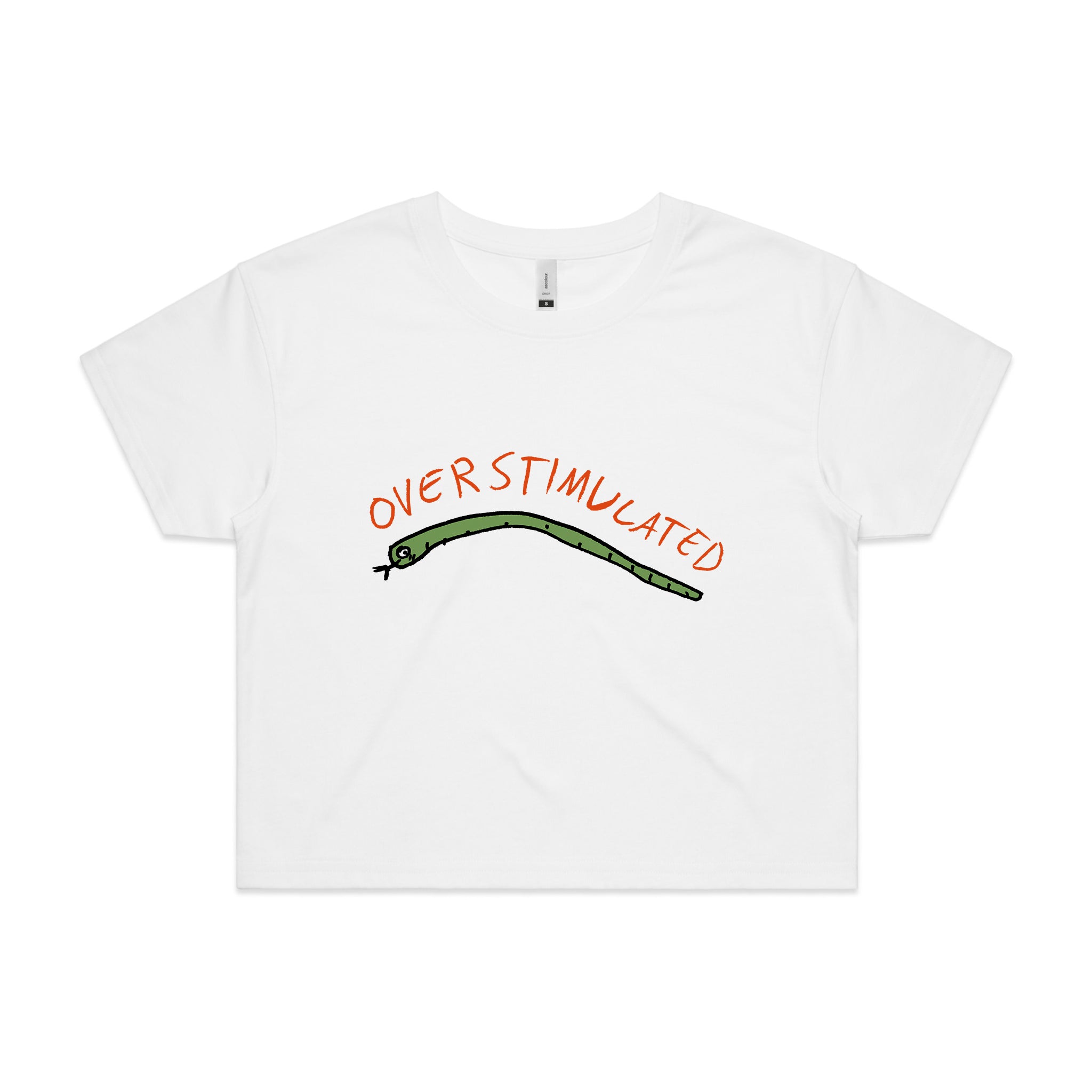Overstimulated Snake Tee