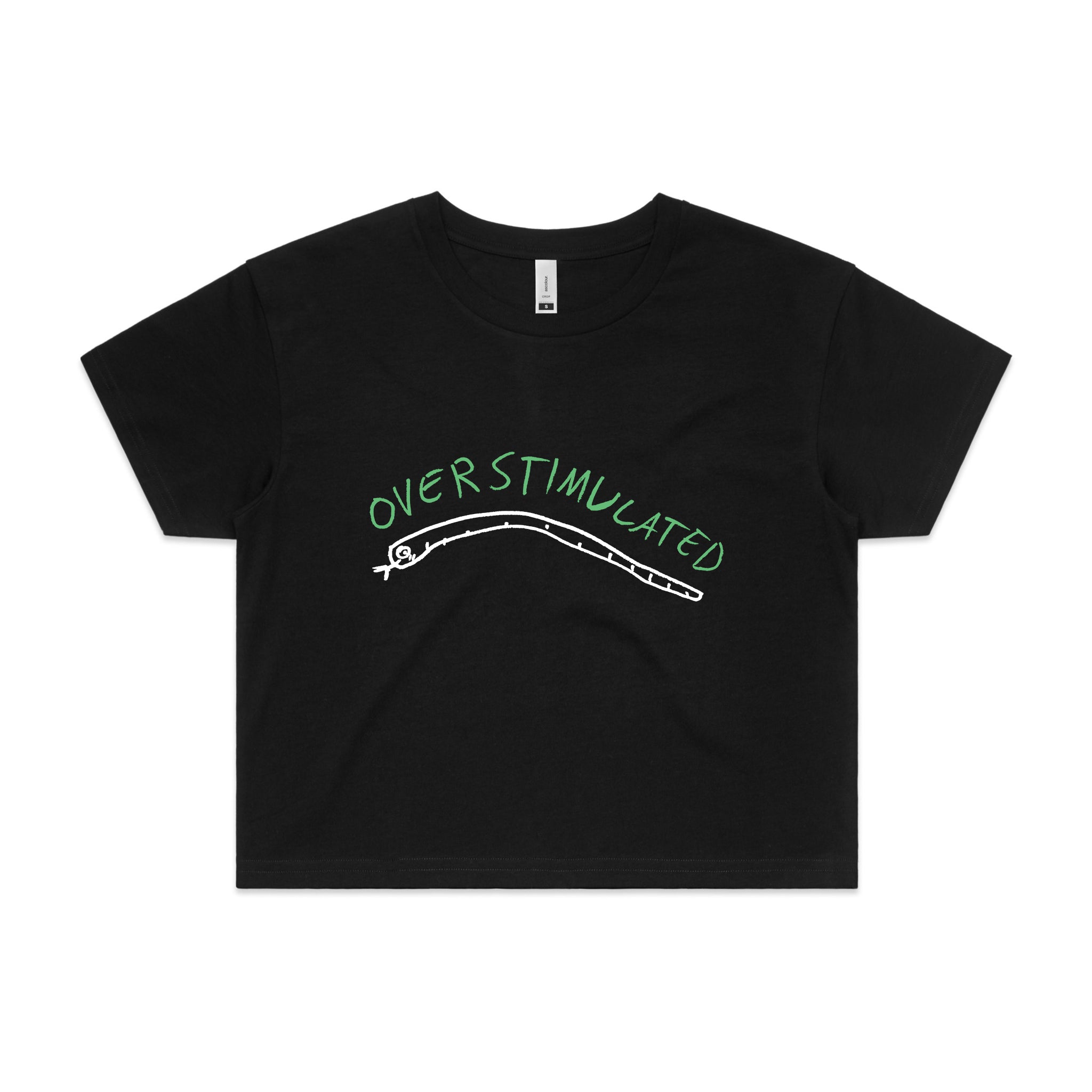 Overstimulated Snake Tee