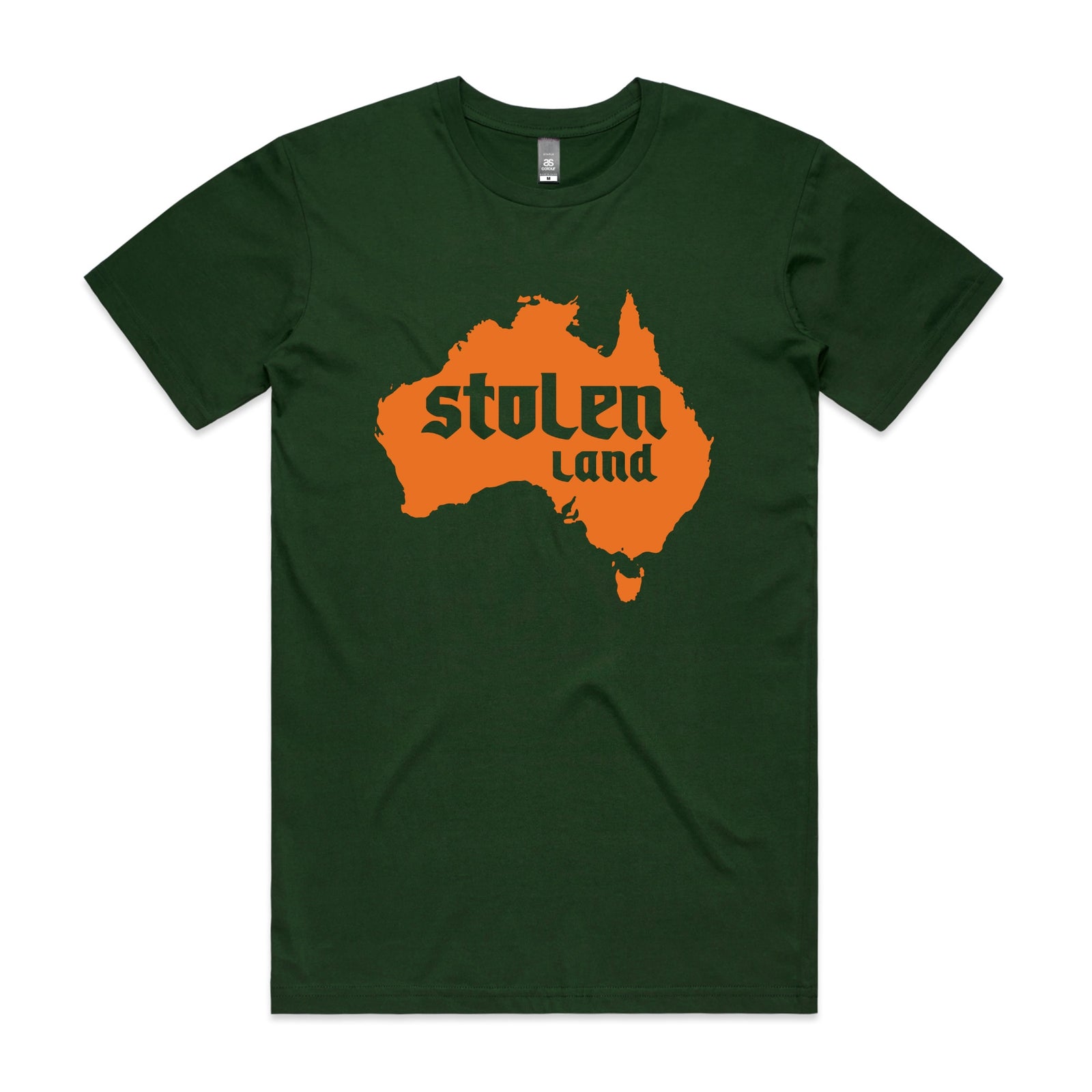Stolen Land Tee by Lonely Kids Club. All clothing from our T-shirts to our shorts and hoodies are ethically made, and printed packed and shipped from Sydney.