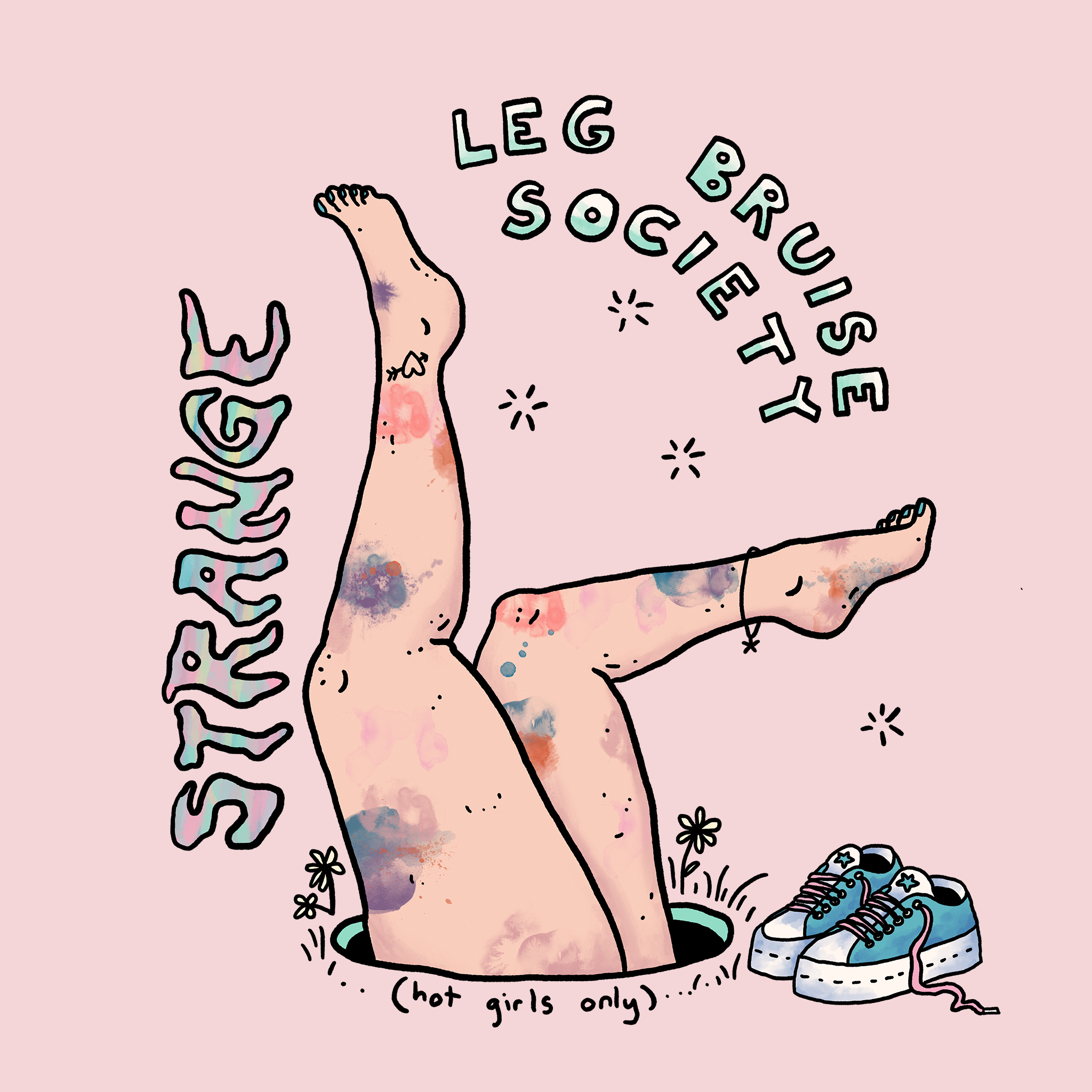 Leg Bruise (Hot Girls) Tee