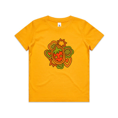 Strawberry Kids Tee by Lonely Kids Club. All clothing from our T-shirts to our shorts and hoodies are ethically made, and printed packed and shipped from Sydney.