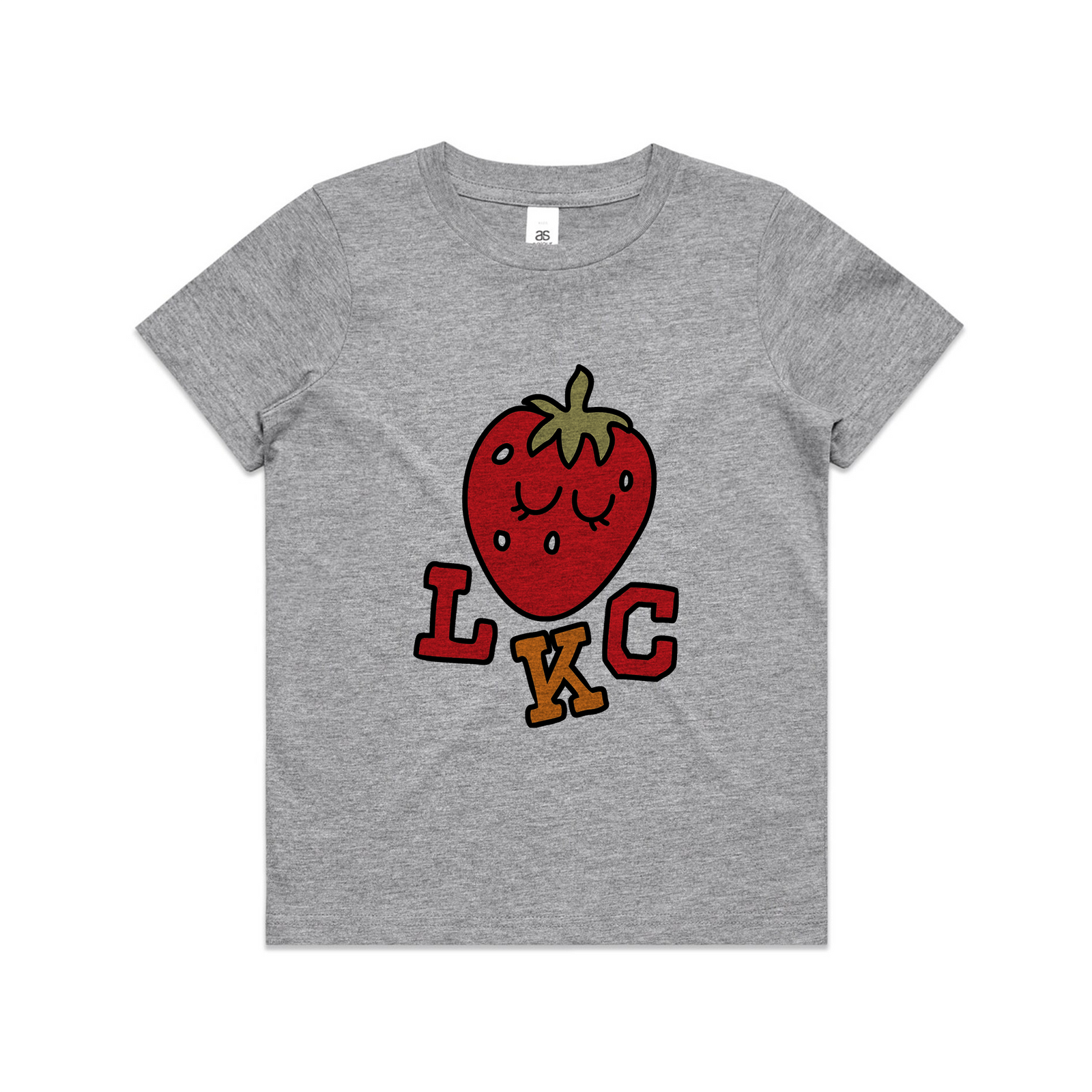 Strawberry Kids Tee by Lonely Kids Club. All clothing from our T-shirts to our shorts and hoodies are ethically made, and printed packed and shipped from Sydney.