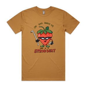 Strobbery Tee by Lonely Kids Club. All clothing from our T-shirts to our shorts and hoodies are ethically made, and printed packed and shipped from Sydney.