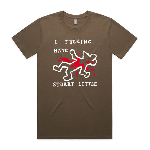 Stuart Little Tee by Lonely Kids Club. All clothing from our T-shirts to our shorts and hoodies are ethically made, and printed packed and shipped from Sydney.