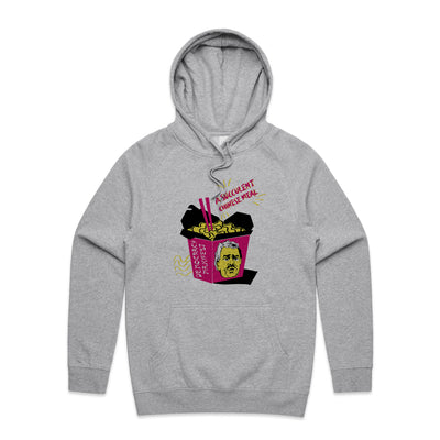 Succulent Chinese Meal Hoodie by Lonely Kids Club. All clothing from our T-shirts to our shorts and hoodies are ethically made, and printed packed and shipped from Sydney.