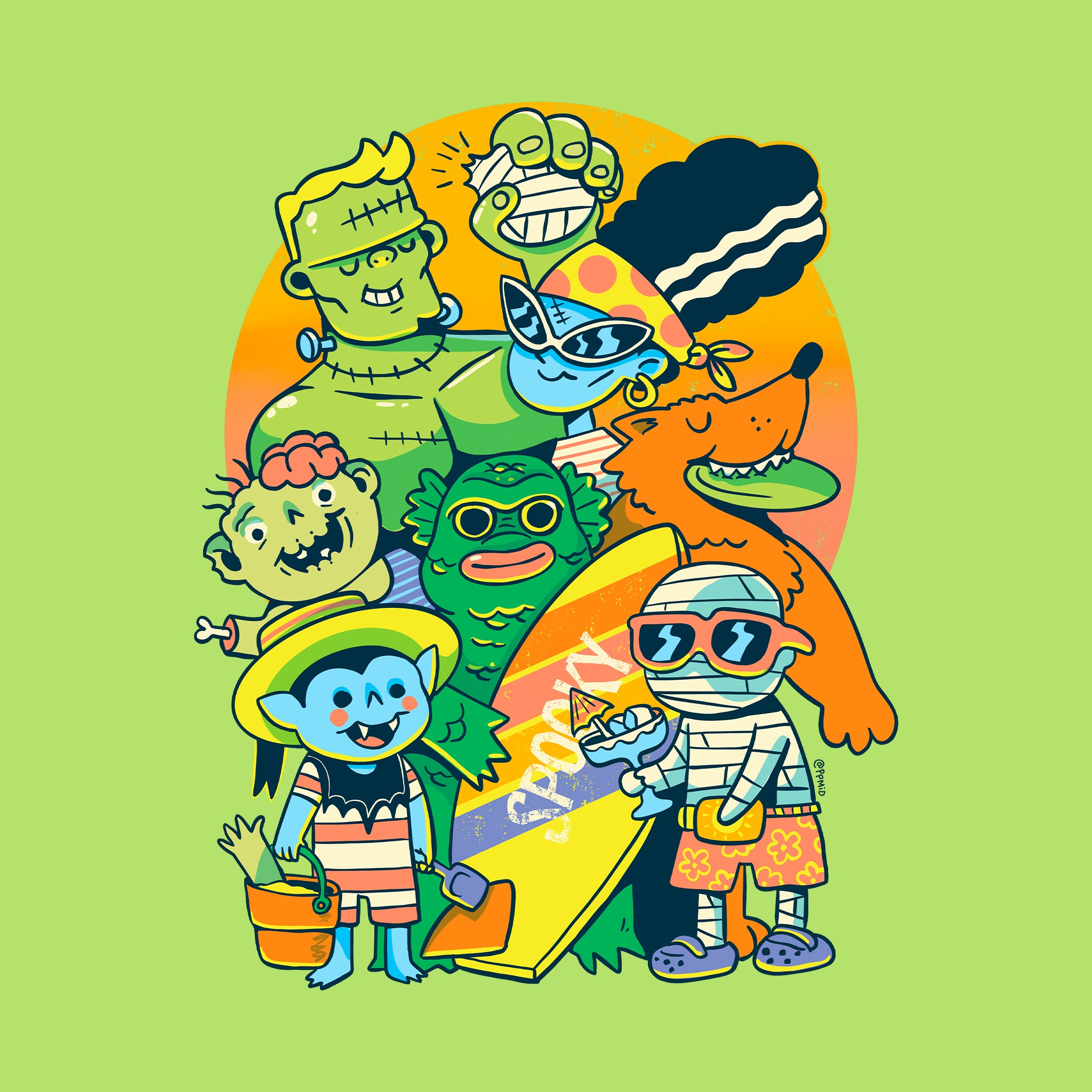 Summer Monsters Tee